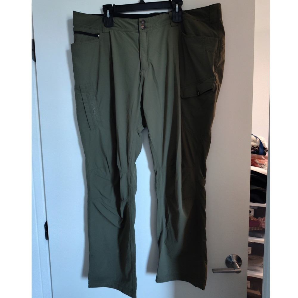 Truewerk T1 Werkpants Mens 44x30 Olive Green Insect Shield Work Cargo Pants